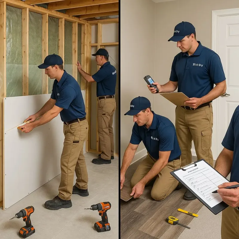 Repairs and Reconstruction process in Adams County, PA
