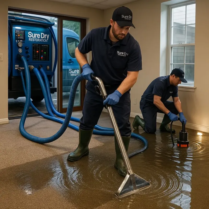 Water Extraction and Removal process in Adams County, PA